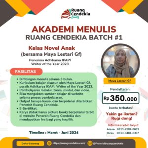 kelas novel anak